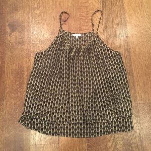 Joie Silk Owl Print Cami